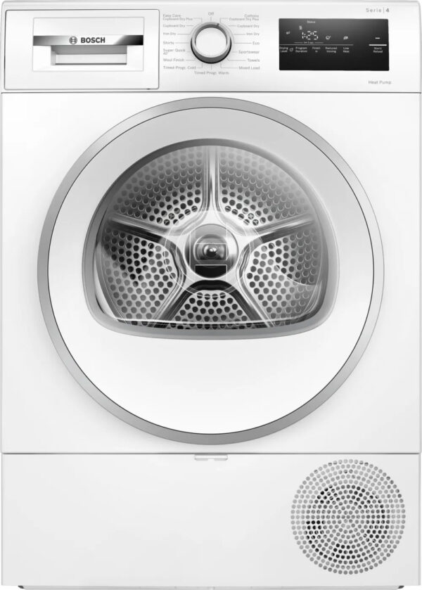 BOSCH Series 4 Heat pump tumble dryer 8 kg WTH85226GB 1