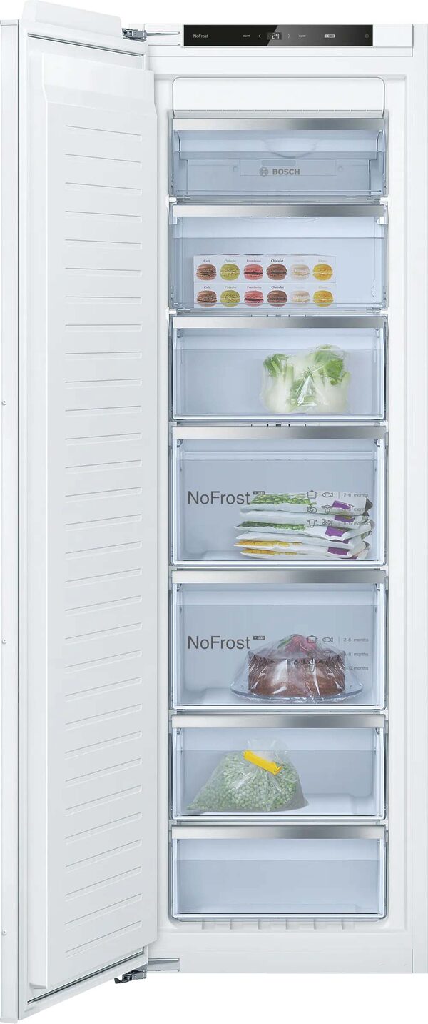 Series 4 built in freezer 177.2 x 55.8 cm flat hinge 1